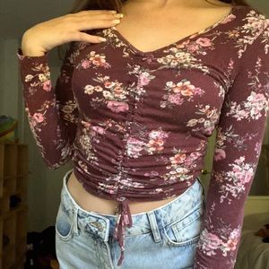 Vintage floral long sleeve